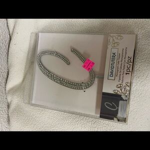 David Tutera monogram cake topper letter C